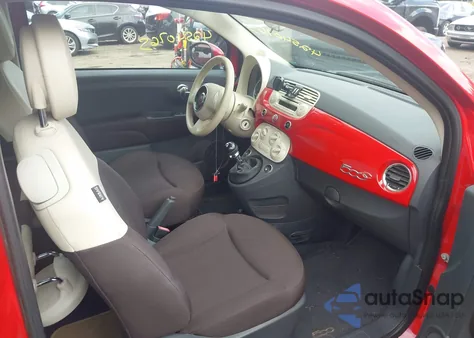 2012 Fiat 500 Pop z USA, uszkodzony, nr VIN 3C3CFFDR6CT383106